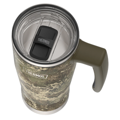 18oz Icon™ Mug with Slide Lock Lid — TrueTimber™ Strata Camo