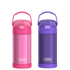 12oz FUNtainer® Water Bottles Pink & Purple Bundle