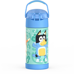 12oz FUNtainer® Water Bottle Bluey