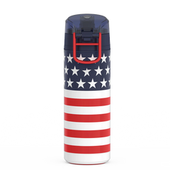 24oz ICON™ WATER BOTTLE WITH SPOUT - AMERICAN FLAG