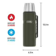 40oz Stainless King™ Beverage Bottle