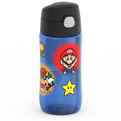 16oz Thermos® Kids Water Bottle With Spout Lid Mario Kart™