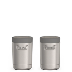 12oz Icon™ Can Insulator Bundle - Matte Stainless Steel