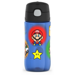 16oz Thermos® Kids Water Bottle With Spout Lid Mario Kart™