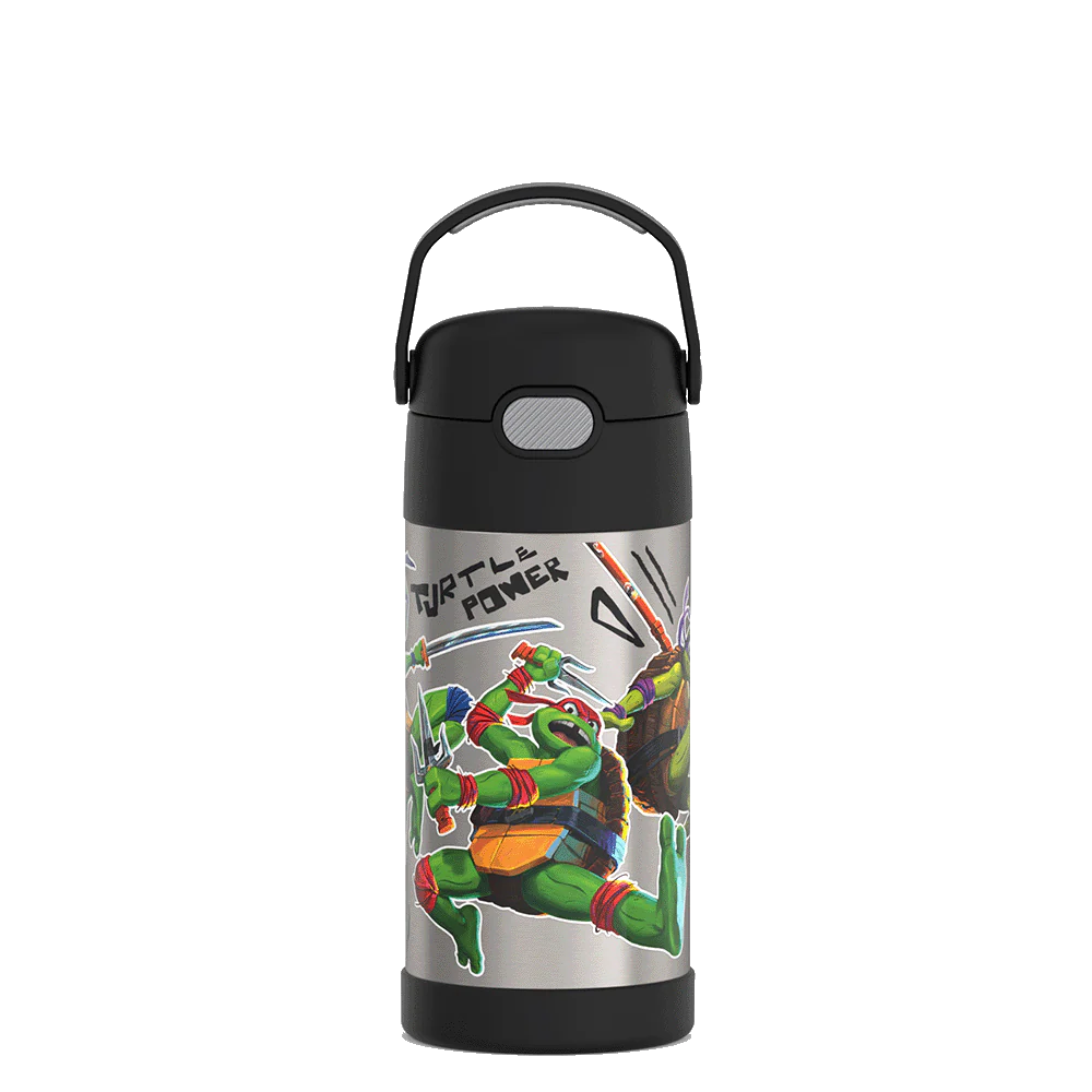 12oz FUNtainer® Water Bottle Teenage Mutant Ninja Turtles