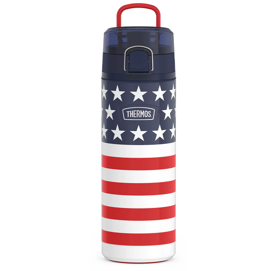 24oz ICON™ WATER BOTTLE WITH SPOUT - AMERICAN FLAG