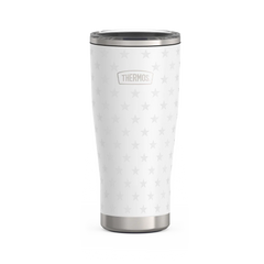 24oz ICON™ TUMBLER WITH SLIDE LOCK LID - WHITE STARS