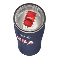 24oz ICON™ TUMBLER WITH SLIDE LOCK LID - NAVY USA