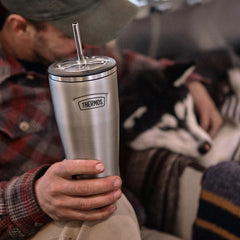 24oz Icon™ Cold Tumbler With Straw